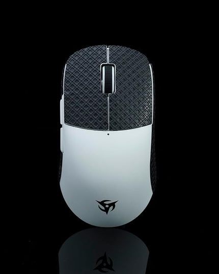 Grip Tape for Vaxee x Ninjutso Sora 4K - Anti-Slip,Enhanced Control, Sweat Resistance,Improves FPS Gaming Grip & Mouse Protection [Pre-Cut] Black 0.3mm