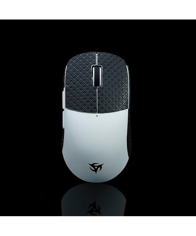 Grip Tape for Vaxee x Ninjutso Sora 4K - Anti-Slip,Enhanced Control, Sweat Resistance,Improves FPS Gaming Grip & Mouse Protection [Pre-Cut] Black 0.3mm