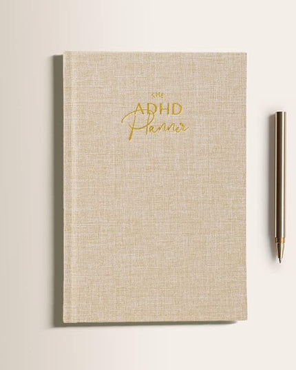 The ADHD Planner for Adults - Undated Daily & Weekly ADHD Journal for Disorganized People, 90 Days - Habit Tracker, Record Emotions & Mood - Academic Goals - Structure & Focus for Adults Brains