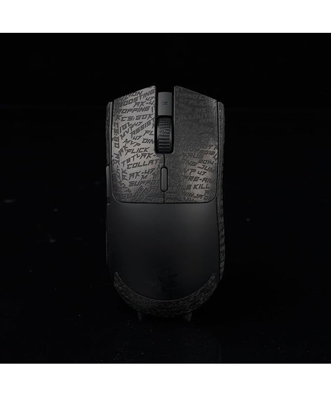 Gamer Mouse Grip Tape Sticker for Razer Viper V3 Non Slip Suck Sweat Pre Cut Easy Install PC Gaming CS Black