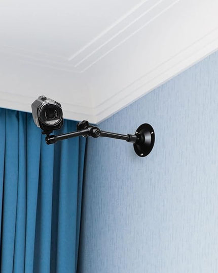 UYODM 2 Pack Articulating Magic Arm Wall Mount Holder Stand Compatible with CCTV POV Camcorders Cameras, LED Light, Video Lamp,DSLR,Flash,Digital Camera,Security Cameras