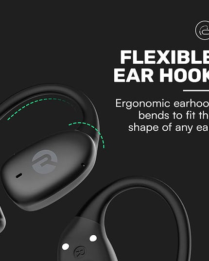Raycon Essential Open Earbuds – True Wireless Open Ear Bluetooth 6.0 Headphones, Ultra-Lightweight, Comfort Hook Design, IPX4 Water Resistant, 36 Hours of Battery Life (Purple)