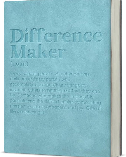 Difference Maker Notebook, Gifts for Leader Boss Coworkers, Employees Appreciation Gift, Journals for Writing Travel Business Work