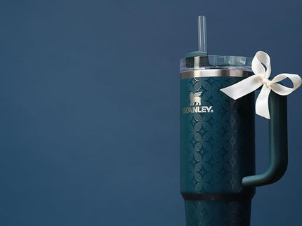 STANLEY Quencher H2.0 Tumbler with Handle and Straw 40 oz | Flowstate 3-Position Lid | Cup Holder Compatible for Travel | Insulated Stainless Steel Cup | BPA-Free | Ponderosa Star