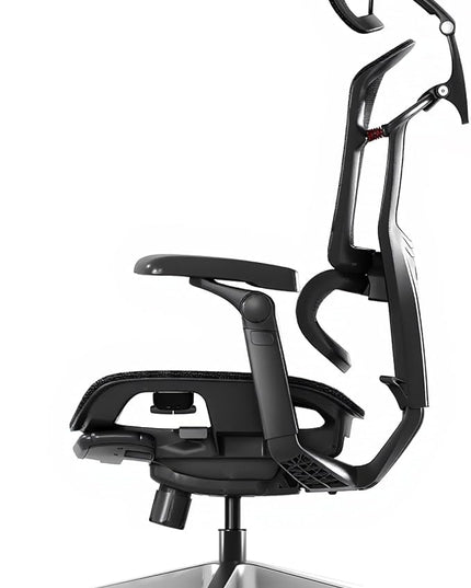 FLEXISPOT ErgoX-PRO Ergonomic Office Chair with Footrest Black – AeroWeave 5.0 Mesh Seat, 5D Lumbar, 7D Armrests, 4D Headrest, 551LBS Capacity – Office, Gaming, Home