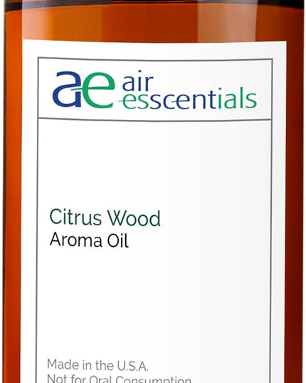 Citrus Wood Aroma Oil, Essential Oils Blend for Diffusers & Scent Machines, Fresh Bergamot & Green Apple, Aromatherapy, Cold Air Diffuser Compatible, 300 mL