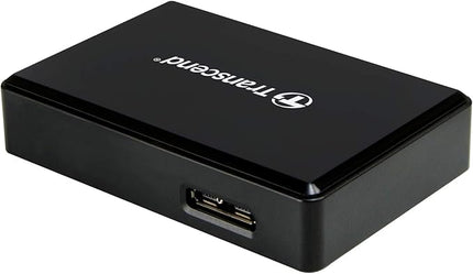 Transcend RDF9 Card Reader - CompactFlash, microSDHC, microSDXC, SDHC, SDXC, SD, microSD, CompactFlash (UDMA7) - USB 3.1 Type AExternal