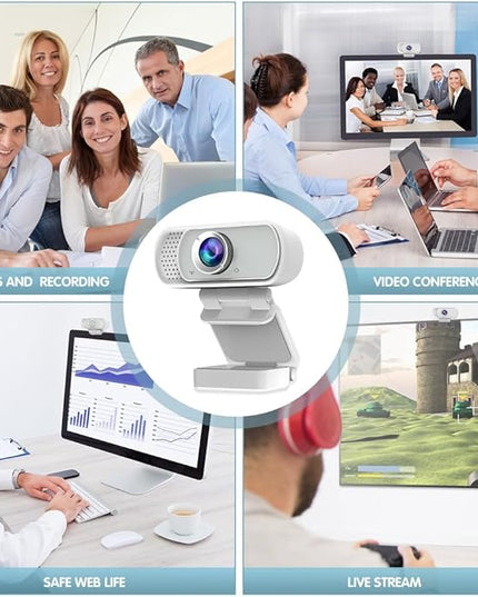 usb c webcam 1080P Webcam,Live Streaming Web Camera with Stereo Microphone, Desktop or Laptop USB Webcam 110 Degree View Angle, HD Web cam for Switch 2,Video Calling, Recording, Conferencing, Gaming