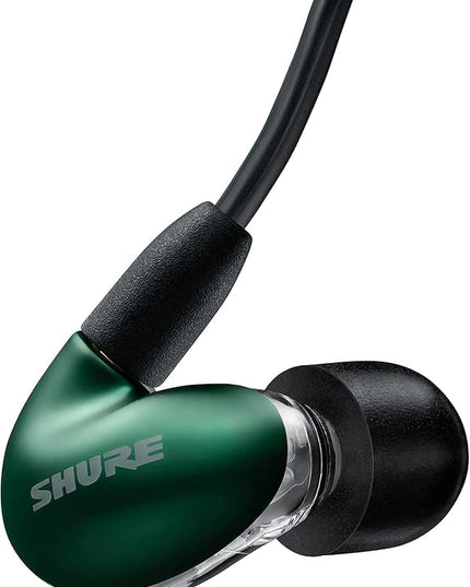Shure SE846 PRO Gen 2 Wired Sound Isolating Earphones, Secure in-Ear Earbuds, High-End Professional Sound, Hi-Def Four Drivers, Upgraded Sound Filters, Durable Quality, Customizable Frequency - Jade