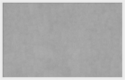 Amanti Art White Framed Magnetic Board 21x33 Large Vision Board for use with Magnets, 100% Metal Sheet to Display Items as Office Decor or for Home Organization in mudroom, Kitchen or Kids Room