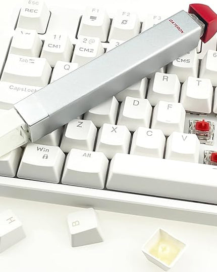 Gateron Keycap Puller V2 Tool for Mechanical Keyboard Keycap Removal Tool (Silver)