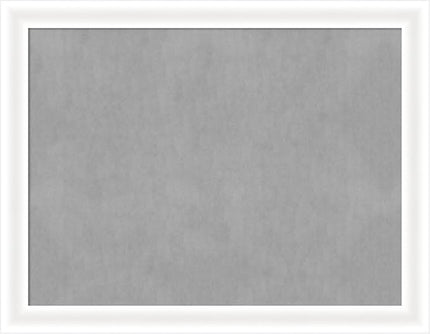 Amanti Art White Framed Magnetic Board 21x27 Medium Vision Board for use with Magnets, 100% Metal Sheet to Display Items as Office Decor or for Home Organization in mudroom, Kitchen or Kids Room