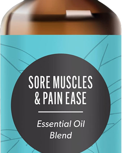 Edens Garden Sore Muscles & Pain Ease Essential Oil Blend- 100% Pure Premium Grade, Undiluted, Natural, Therapeutic, Aromatherapy, The Best for Skin, Face, Humidifiers 30 ml (1 fl oz)