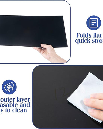 Crtiin 24 Pcs Privacy Folders for Students Desk Dividers Standard School Privacy Cardboard Board Testing Dividers Shield for Classroom Teacher Supplies Keep Eyes from roving(Stylish)