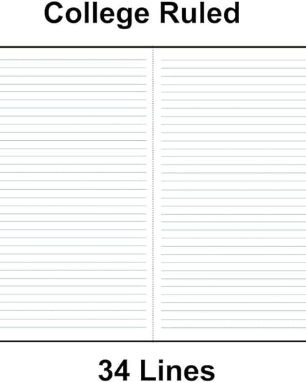 Large College Ruled Notebook Journals Bulk with Thick Lined Paper, 60 Pages, 8.5x11 inch, Composition Diary Subject Notebooks Planner for Travelers Students Office, Kraft Journal Set, 12 Pack