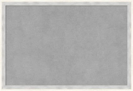 Amanti Art White Framed Magnetic Board 13x19 Small Vision Board for use with Magnets, 100% Metal Sheet to Display Items as Office Decor or for Home Organization in mudroom, Kitchen or Kids Room