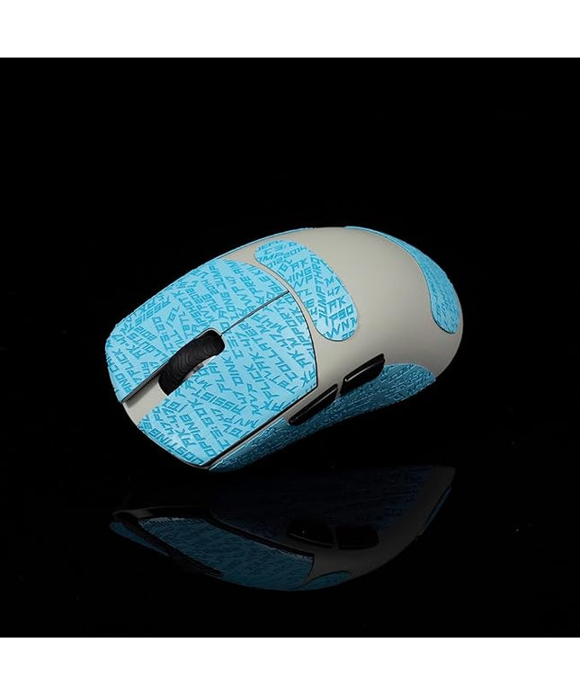Grip Tape for Lamzu Maya X - Anti-Slip,Enhanced Control, Sweat Resistance,Improves FPS Gaming Grip & Mouse Protection [Pre-Cut] CS Blue 0.3mm