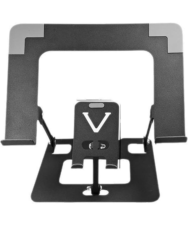 Ywmsfl Foldable Computer Stand Adjustable Tablets Holder Bracket Ergonomic for Laptops Tablets Phones Lightweighted Office Desk with