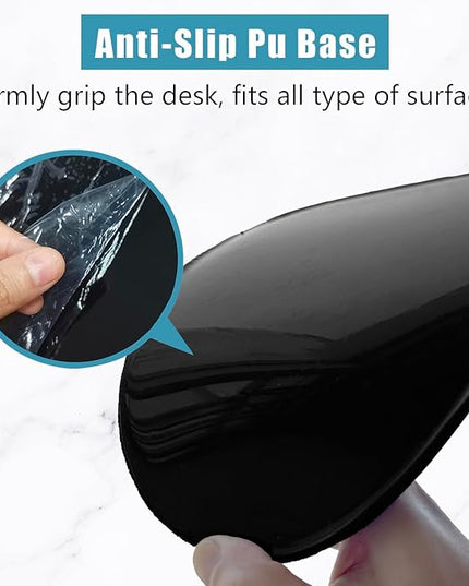 Mouse Pad, Ergonomic Mouse Pad with Wrist Rest Support and Non-Slip PU Base, Desktop Mousepad for Pain Relief, Computer, Office & Home, Grey Cat I'm Fine
