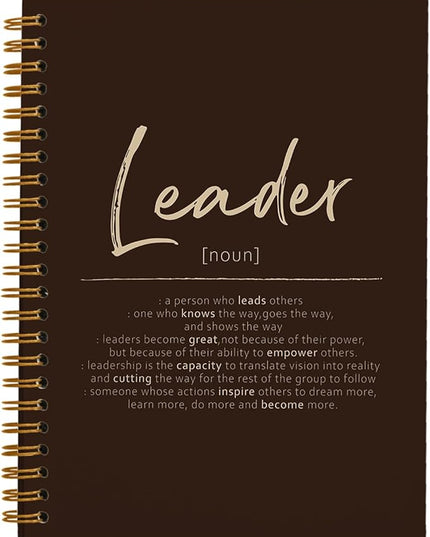 OXW Thank You Gifts for Leader, Meeting Notebook for Work, Appreciation Gift for Mentor Boss Manager, Office Supplies Leadership Gifts, Coffee College Ruled Hardcover Spiral Notebook 5.5 x 8.3