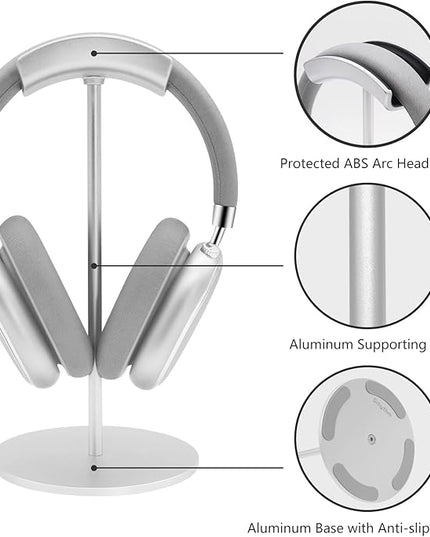 Srhythm Headphone Stand,Metal Headset Holder for Space-Saving and Display
