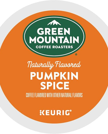 Green Mountain Coffee Roasters Pumpkin Spice Coffee, Keurig Single-Serve K-Cup Pods, Light Roast, 96 Count