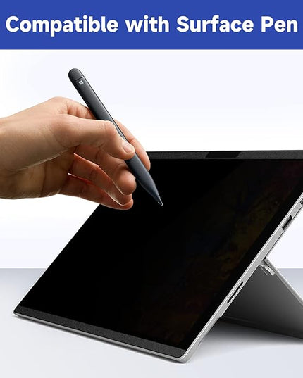 IPROKKO Privacy Screen for Surface Pro 7 Plus/7/6/5/4/(12.3 inch), Magnetic Removable Microsoft Surface Privacy Filter, Laptop Anti Glare Blue Light Screen Protector
