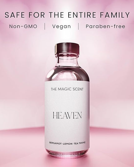 THE MAGIC SCENT Heaven Hotel Scent Diffuser Oil - Cold-Air & Ultrasonic Fragrance Oil for Diffuser Inspired by The Aria Hotel, Las Vegas - Essential Oil Aromatherapy (500 ml)