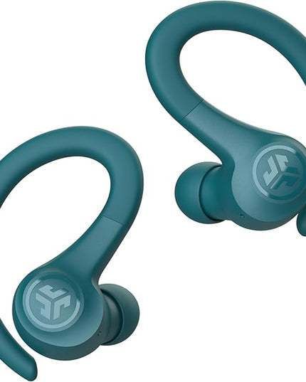 JLab Go Sport+ Wireless Workout Earbuds Featuring C3 Clear Calling, Secure Earhook Sport Design, 35+ Hour Bluetooth Playtime, and 3 EQ Sound Settings (Teal)