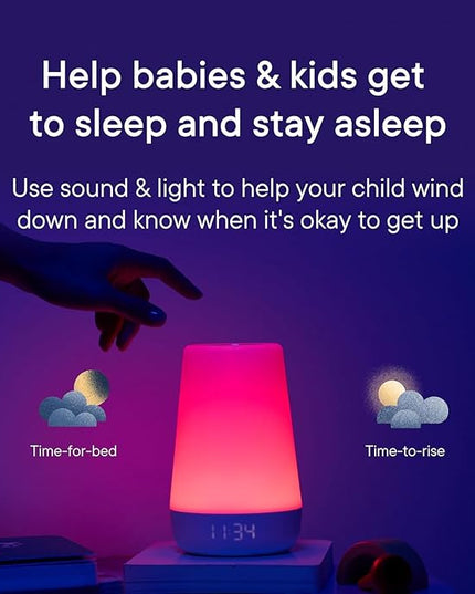 Hatch Rest+ Baby & Kids Sound Machine | 2nd Gen | Child’s Night Light, Alarm Clock, Toddler Sleep Trainer, Time-to-Rise, White Noise, Bedtime Stories, Portable, Backup Battery (with Charging Base)