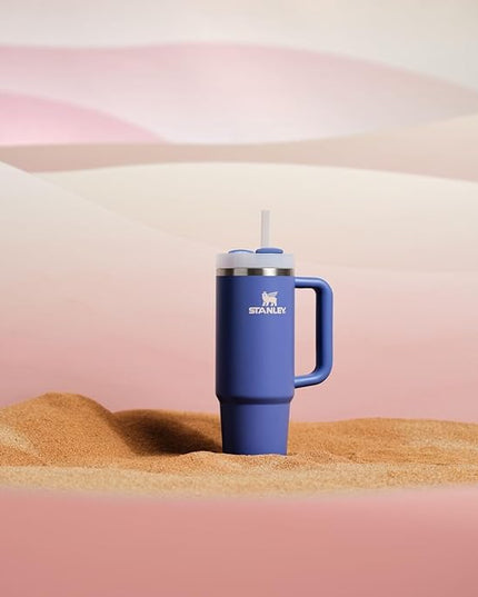 STANLEY Quencher H2.0 Tumbler with Handle and Straw 30 oz | Flowstate 3-Position Lid | Cup Holder Compatible for Travel | Insulated Stainless Steel Cup | BPA-Free | Exclusive Lupine
