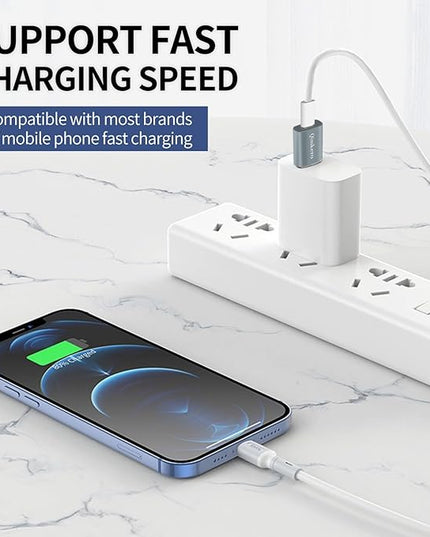 USB C OTG Adapter Set - [2X Type C Female to USB A Male + 2X USB C Male to A Female] - Compatible with iPhone 15/14/13/12 Pro Max, AirPods Pro 2, Apple Watch, iPad Pro, Samsung S23/S22, PS5