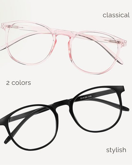 IBOANN Blue Light Glasses for Woman/Men, Fashion Blue Light Glasses Men, Fake Glasses Help Reduce Screen Fatigue