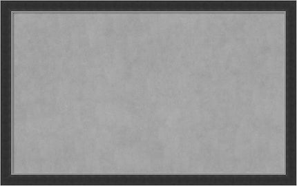 Amanti Art Black Framed Magnetic Board 27x43 Large Vision Board for use with Magnets, 100% Metal Sheet to Display Items as Office Decor or for Home Organization in mudroom, Kitchen or Kids Room