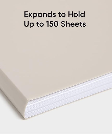 Smead SuperTab Poly Plastic File Folders for Documents, Set of 20 Plastic Folders, 1/3-Cut Tabs, File Folders Letter Size, Assorted Twilight Colors, Office Supplies, School Supplies (10521)