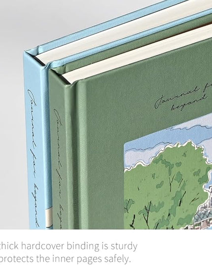 Monolike Journal For Beyond Seoul Today’s Season Hardcover Lined Notebook, Hangang River - Hardcover, Academic, Journal, Diary, 192pages