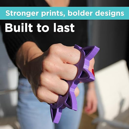 Polymaker PLA PRO Filament 1.75mm 1kg, Tough & High Rigidity Purple 3D Printing Filament, PolyLite PLA PRO 3D Printer Filament 1.75mm, Print with Most 3D Printers