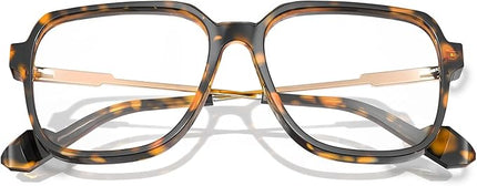 VISOONE Oversized Blue Light Blocking Glasses with Chic Square TR90 Frame and Metal Temple for Women Men REMY