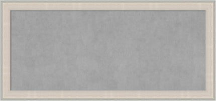 Amanti Art White Framed Magnetic Board 24x52 Oversize Vision Board for use with Magnets, 100% Metal Sheet to Display Items as Office Decor or for Home Organization in mudroom, Kitchen or Kids Room