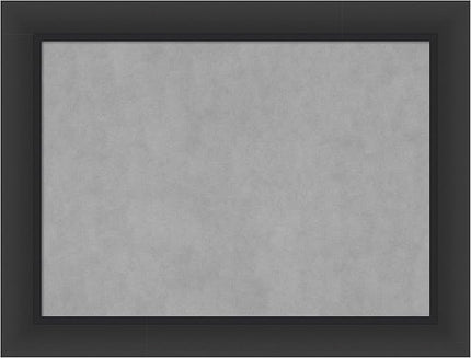 Amanti Art Black Framed Magnetic Board 25x33 Medium Vision Board for use with Magnets, 100% Metal Sheet to Display Items as Office Decor or for Home Organization in mudroom, Kitchen or Kids Room