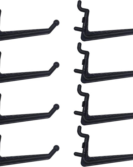 Colorstorm 200 PCS Mixed Styles Pegboard Hooks Assortment Kit Organizing Various Tools for Hanging Storage, Garage Wall Attachments