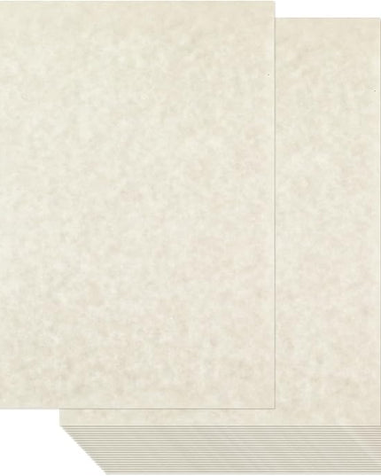 Epakh 300 Pcs Old Age Parchment Paper 8.5 x 11 Inch Standard Letter Vintage Colored Old Parchment Double Side Printing Paper (Light Gray)