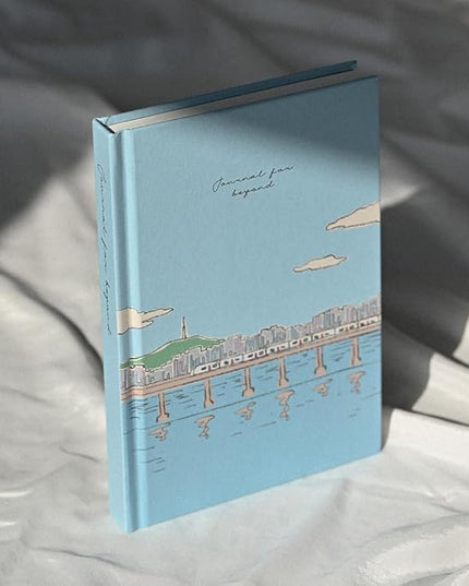 Monolike Journal For Beyond Seoul Today’s Season Hardcover Lined Notebook, Hangang River - Hardcover, Academic, Journal, Diary, 192pages