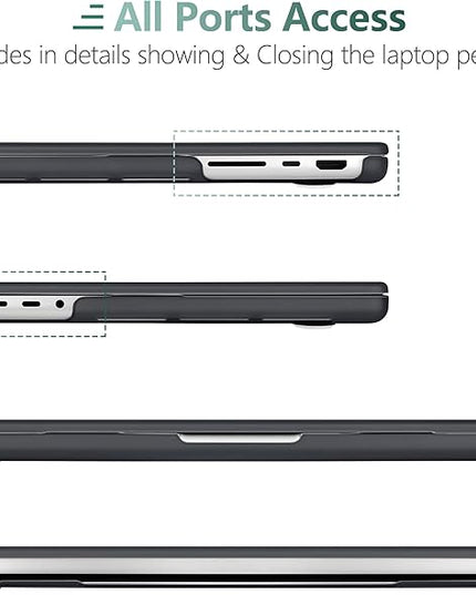 DONGKE Case for M5 MacBook Pro 14 inch 2025 2024-2021 M4 M3 M2 M1, Plastic Hard Shell Cover Compatible with A3434 A3112 A3401 A3185 A2992 A2779 A2442, Retina XDR Display & Touch ID, Blue Marble