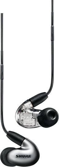 Shure SE846 PRO Gen 2 Wired Sound Isolating Earphones, High-End in-Ear Earbuds with Four Hi-Def Drivers, Customizable Sound Filters, Gray (SE846-GR+2)