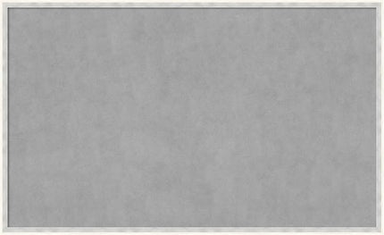 Amanti Art White Framed Magnetic Board 25x41 Large Vision Board for use with Magnets, 100% Metal Sheet to Display Items as Office Decor or for Home Organization in mudroom, Kitchen or Kids Room