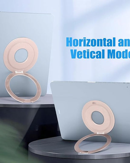 Universal Tablet Mount Holder Stand - 360 Rotating Desktop Tablet Magnetic Ring Holder Handle Grip Bracket Compatible for iPad Pro, Air, Mini, Galaxy, Fire, Kindle, All 6-13" Divice Accessories