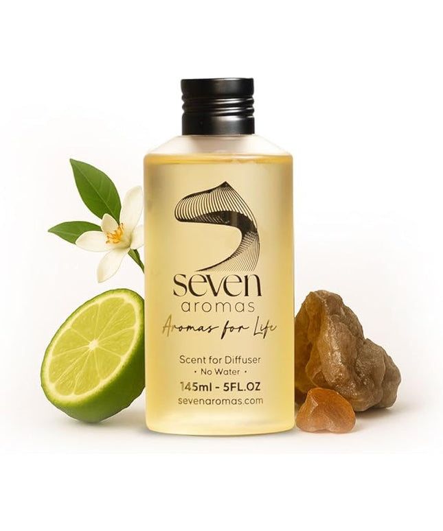 SevenAromas Hotel Scent Diffuser Oil, Luxury Hotel-Inspired Essential Oil for Aromatherapy & HVAC Diffusers – Premium Dropper Bottle - 145 ml 5 FL oz (Hotel Diamond)