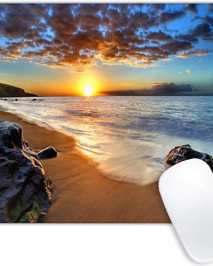 Beach Sunset Mouse pad Customized Mousepad Non-Slip Rubber Base Mouse Pads for Computers Laptop Office Desk Accessories Mouse pad