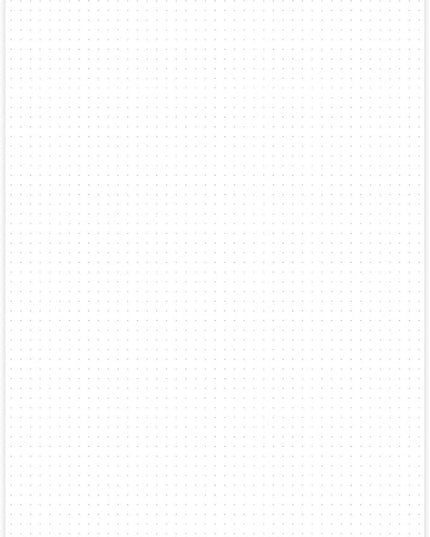 Getvow A4 Unpunched Refill Paper, Loose Leaf Filler Paper for Ring BinderDisc Notebook Planner Inserts, 100gsm Dot Grid White Paper, 100Sheets200Pages, 8.5 x 11